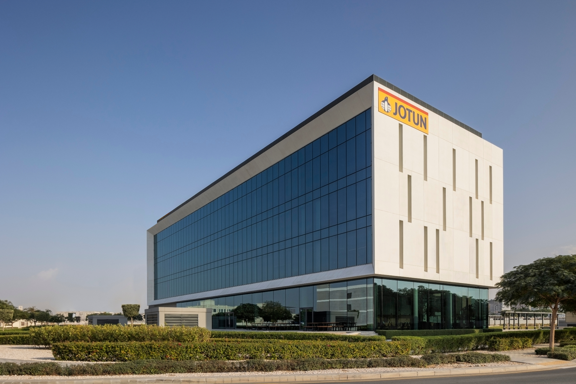 Jotun Middle East HQ, Dubai — Guardian Glass MEA, Dubai, UAE