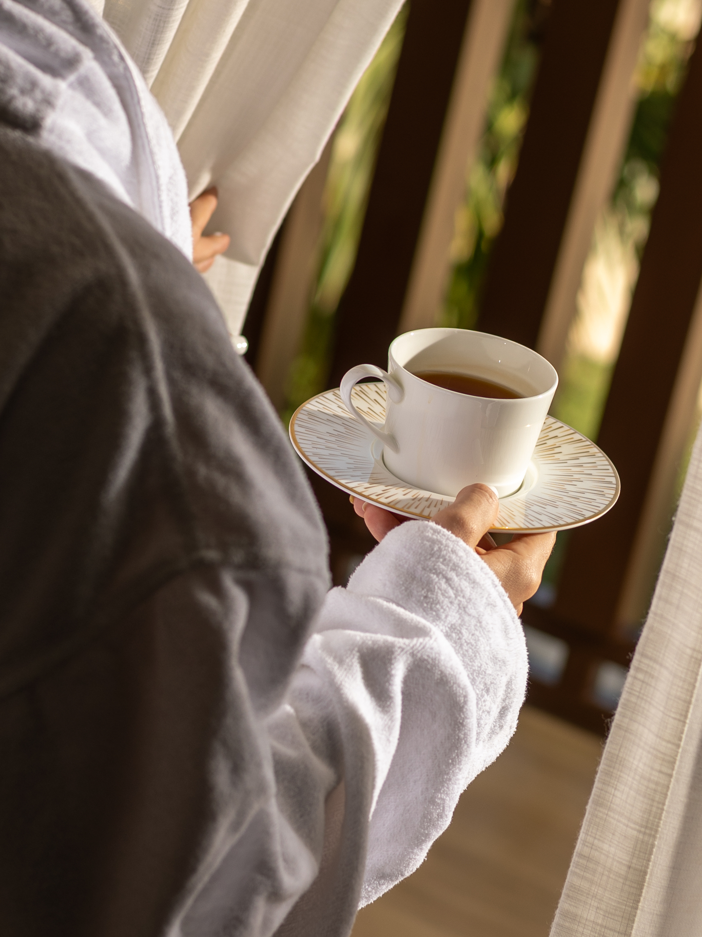 Guest lifestyle moment photographed on property in a UAE luxury hotel